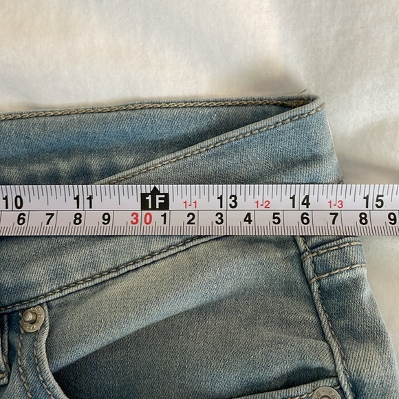 Free People | FP |Light Wash |Hi Roller | HighRise |Cropped/Ankle Jeans |Size 28 - Picture 10 of 13